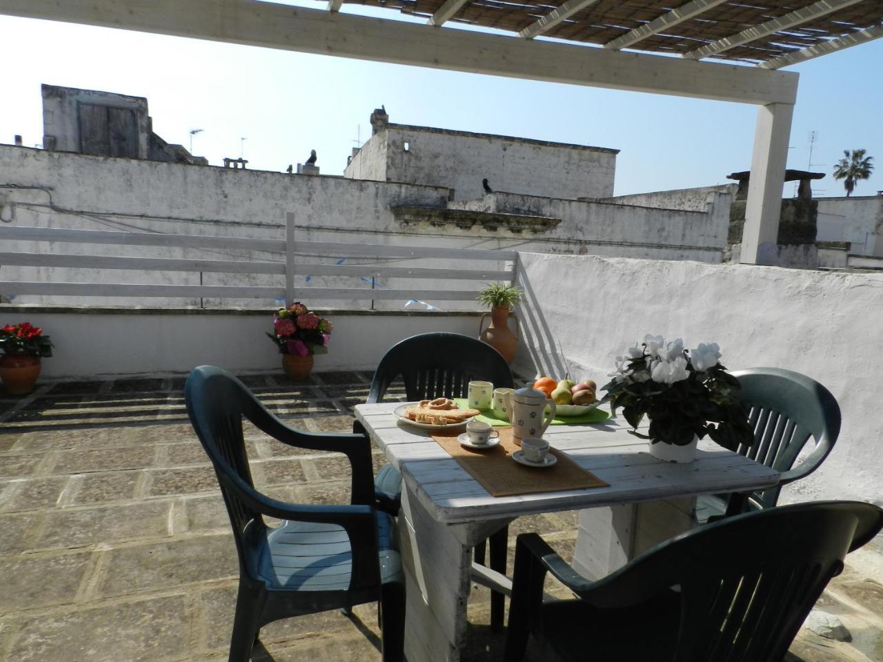 Casa Corte Con Terrazza Taviano  Bagian luar foto